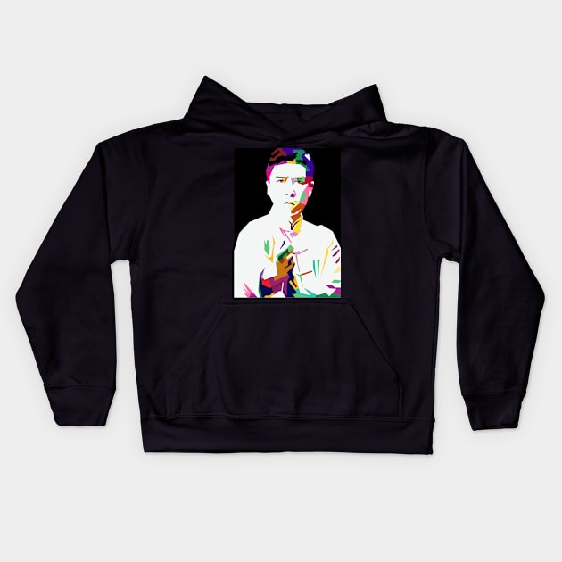 IP Man Kids Hoodie by BarnawiMT